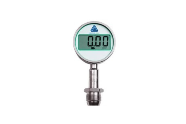 MAN-90-BAT, MAN-90P-BAT Pressure gauge with 90 mm LCD display